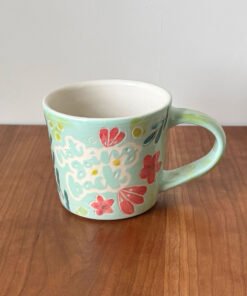 Handmade Pottery Colorful Mug