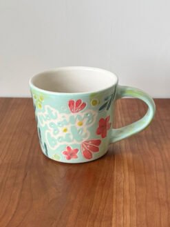 Handmade Pottery Colorful Mug