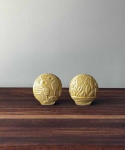 Handmade Pottery Salt and Pepper Shaker Set