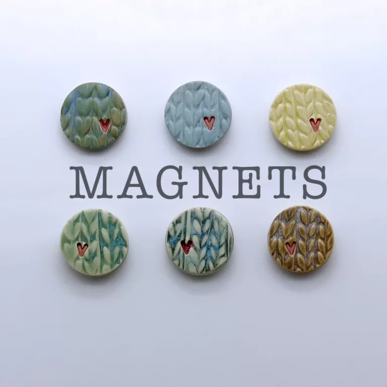 Handmade Ceramic Magnets
