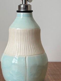 pottery olive oil bottles