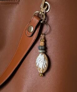 Alternative view of Pottery Bead Keychains | Purse Charm