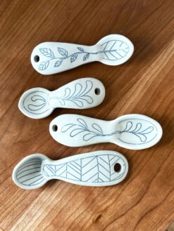 Detailed Blue Inlay Spoons