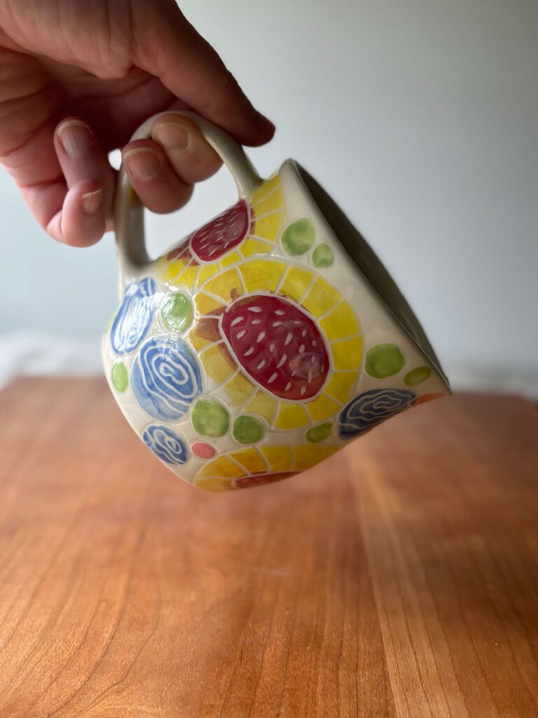 Small Pottery Pitcher