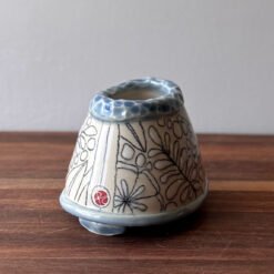 Alternative view of Small Pencil Drawn Bud Vase