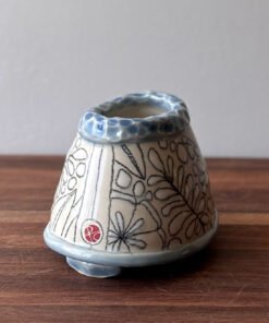 Alternative view of Small Pencil Drawn Bud Vase