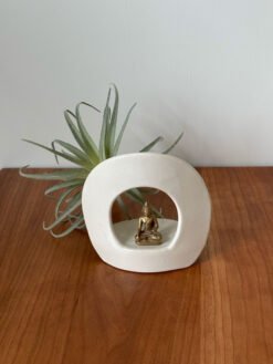 Handmade Pottery Meditation Altar