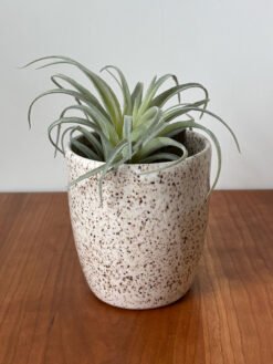 Alternative view of Speckled Clay Short Vase