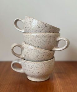Speckled Clay Tea Cups | Wheel Thrown