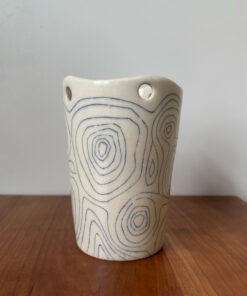 Alternative view of Topographic Pattern Vase