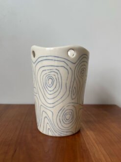 Alternative view of Topographic Pattern Vase