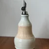 handmade pottery oil bottle